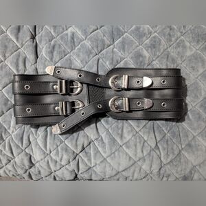 Killstar Buckled Waist Cincher Belt XXS